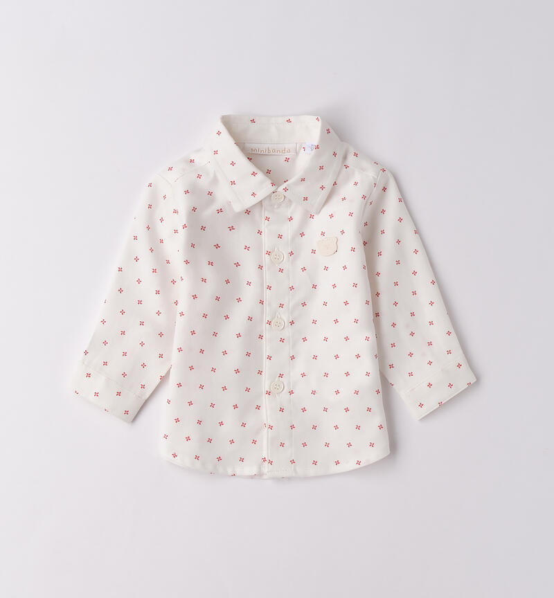 Camicia neonato cerimonia
 PANNA- BEIGE-6BRV