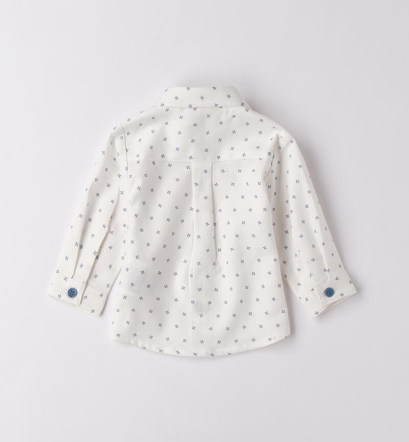 Camicia neonato cerimonia
 PANNA-AZZURRO-6BRU