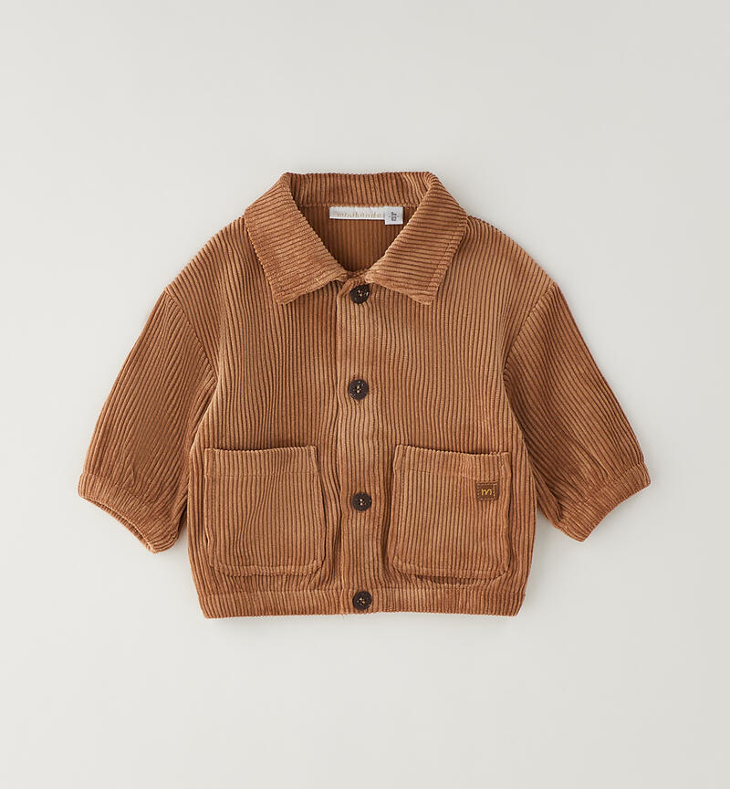 Minibanda baby shirt MOCHA MOUSSE-1121