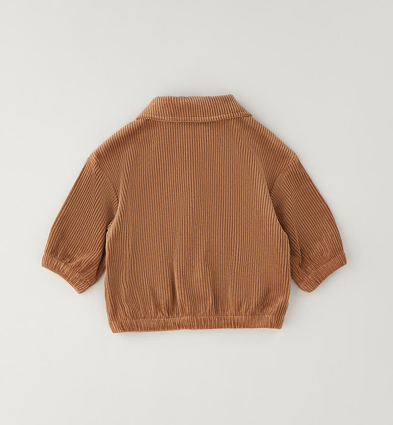 Camicia neonato Minibanda MOCHA MOUSSE-1121