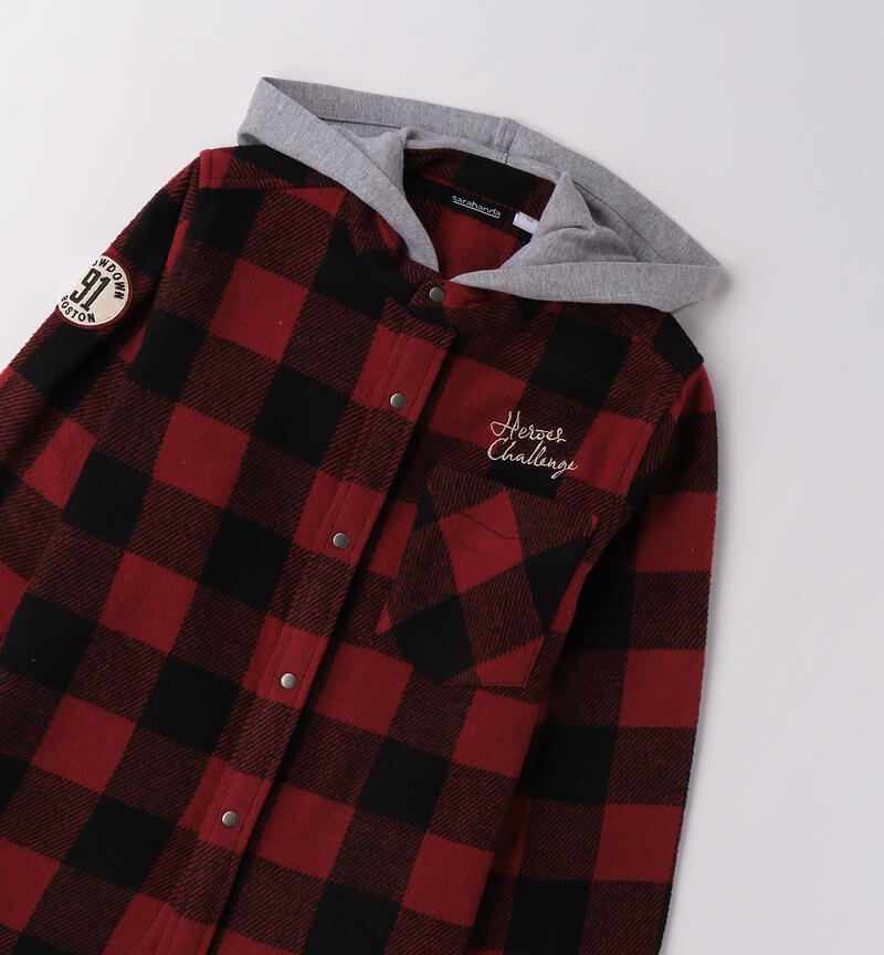Camicia per ragazzo BORDEAUX-2297