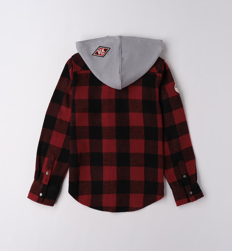 Camicia per ragazzo BORDEAUX-2297
