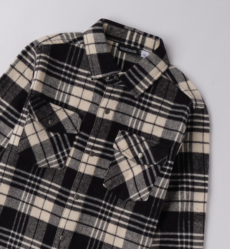 Camicia per ragazzo ECRU-0124