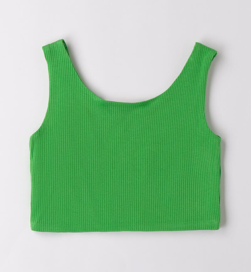 Canotta per ragazza VERDE-5152