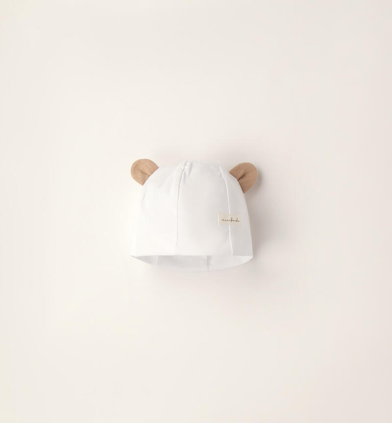 Minibanda baby hat BIANCO-0113