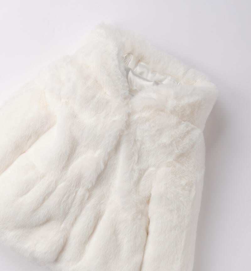 Cappotto da bambina PANNA-0112