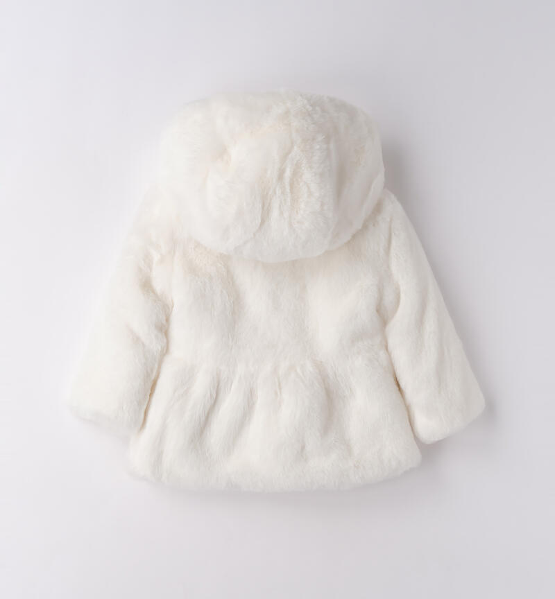 Cappotto da bambina PANNA-0112