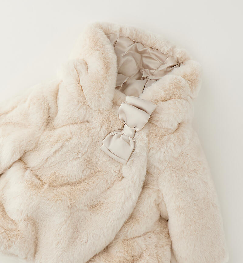 Elegant baby girl coat CRYSTAL GRAY-2911
