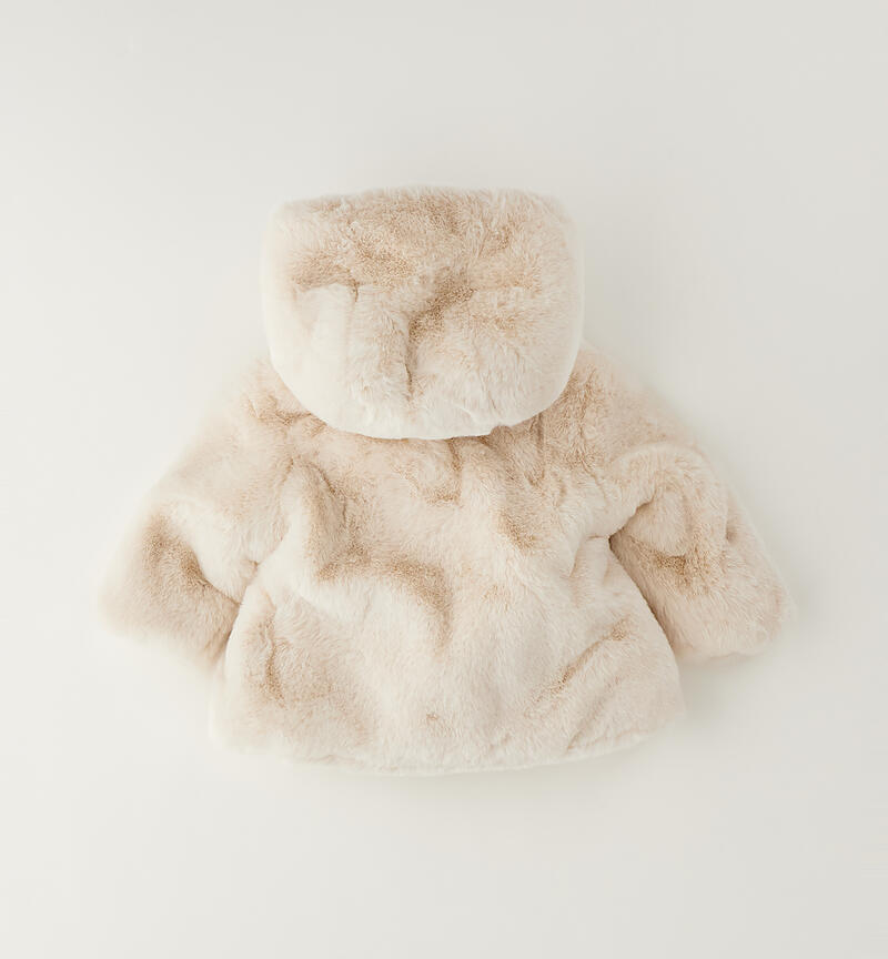 Elegant baby girl coat CRYSTAL GRAY-2911