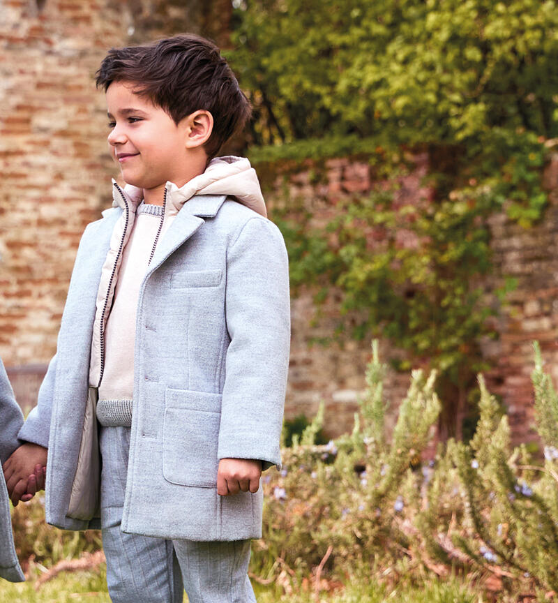 Coat for boys GRIGIO-8961