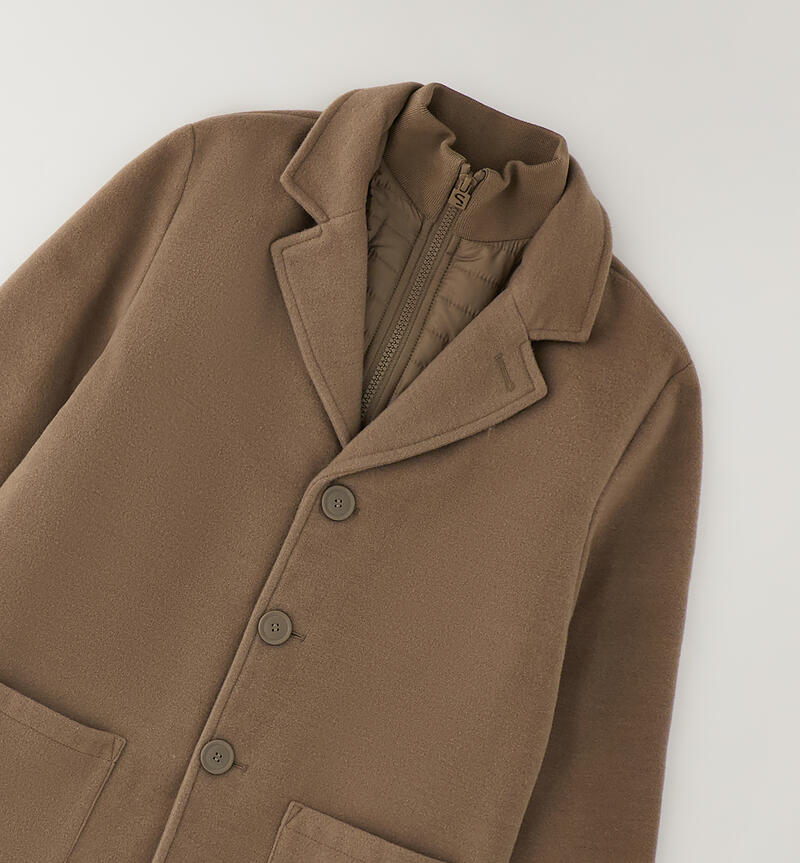 Cappotto per ragazzo Sarabanda MARRONE-0621