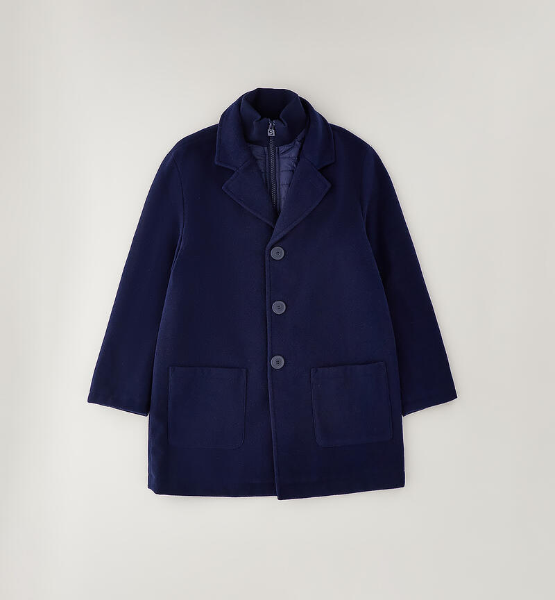 Cappotto per ragazzo Sarabanda NAVY-3854