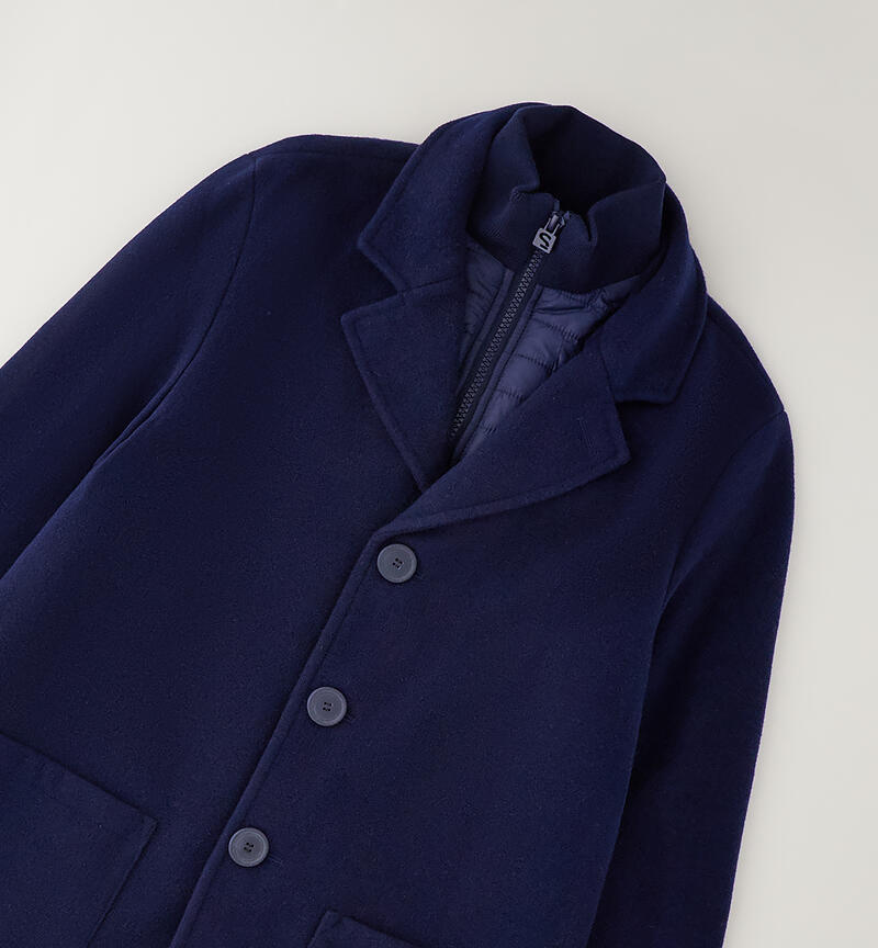 Cappotto per ragazzo Sarabanda NAVY-3854