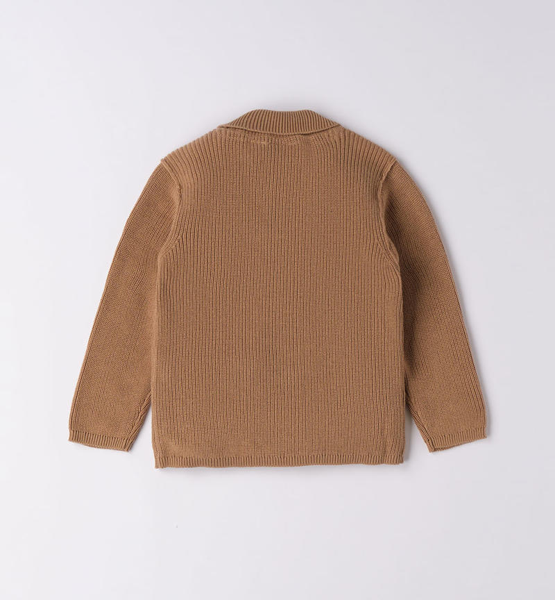 Sarabanda cardigan for boys from 9 months to 8 years NOCCIOLA-0937