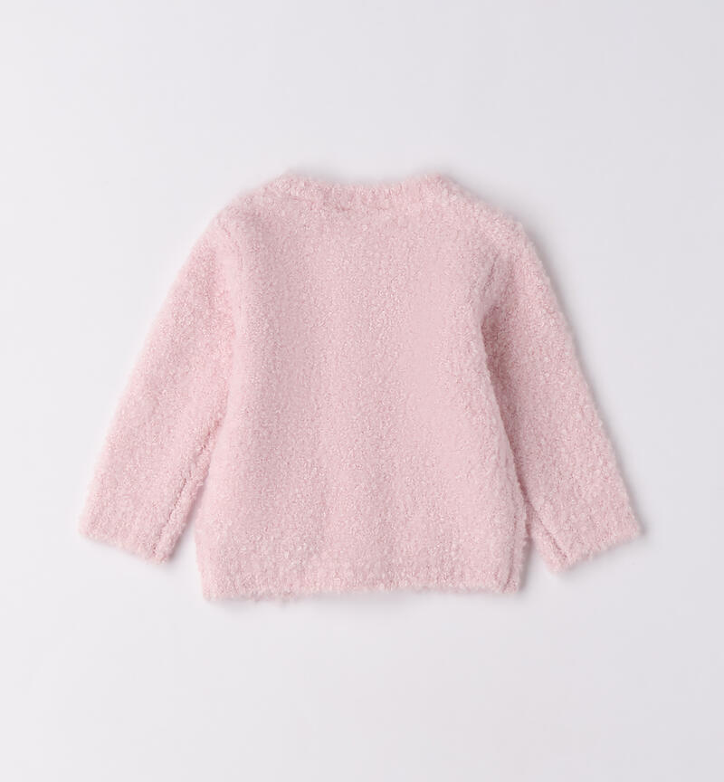 Cardigan for baby girl PINK-2714