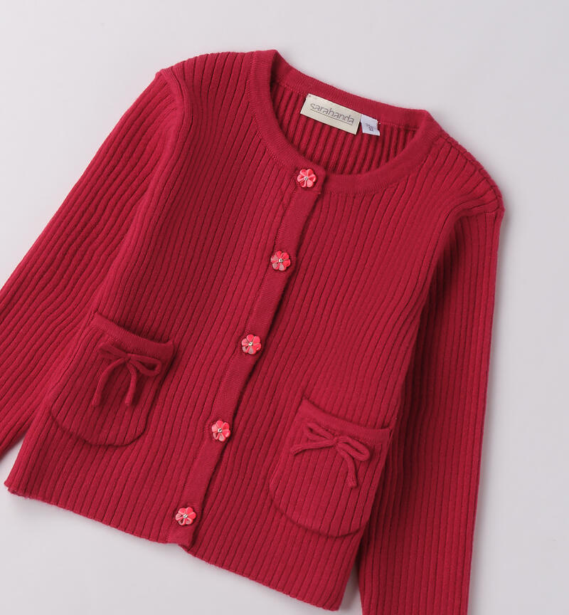 Cardigan da bambina CHERRY-2356