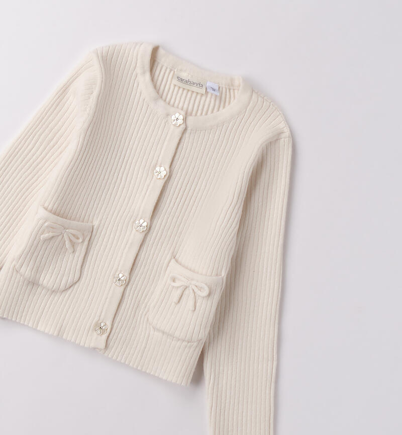 Cardigan da bambina PANNA-0112
