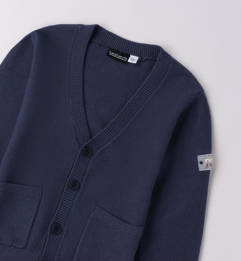 Cardigan da bambino BLU-3656