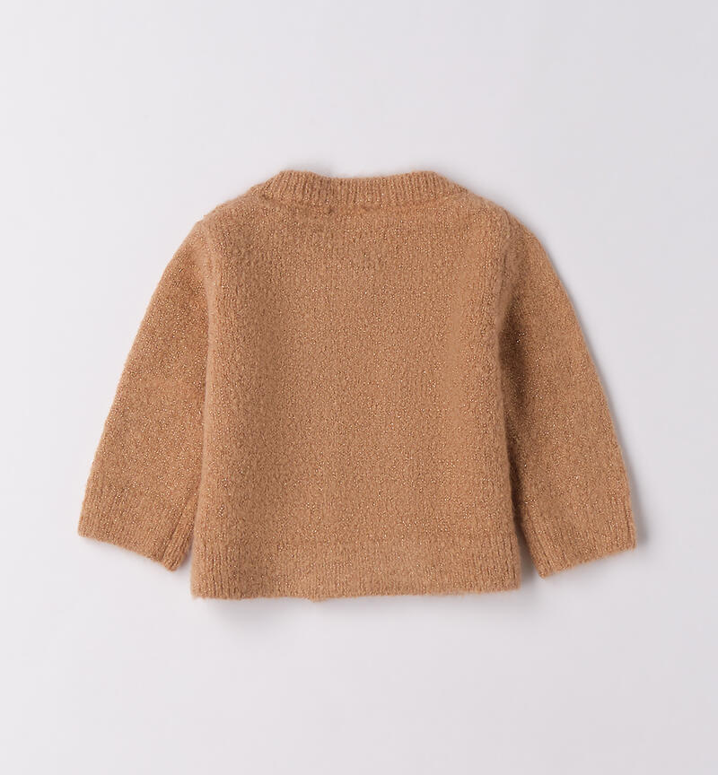 Newborn girl cardigan BISCUIT-0945