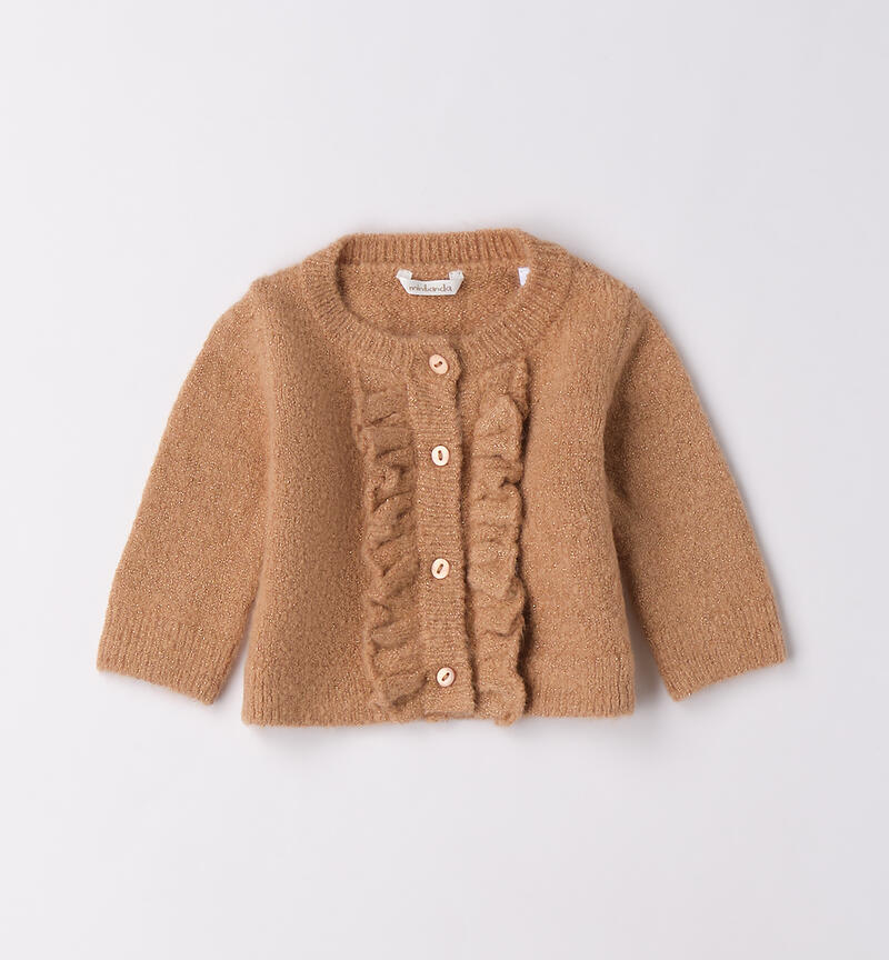 Newborn girl cardigan BISCUIT-0945