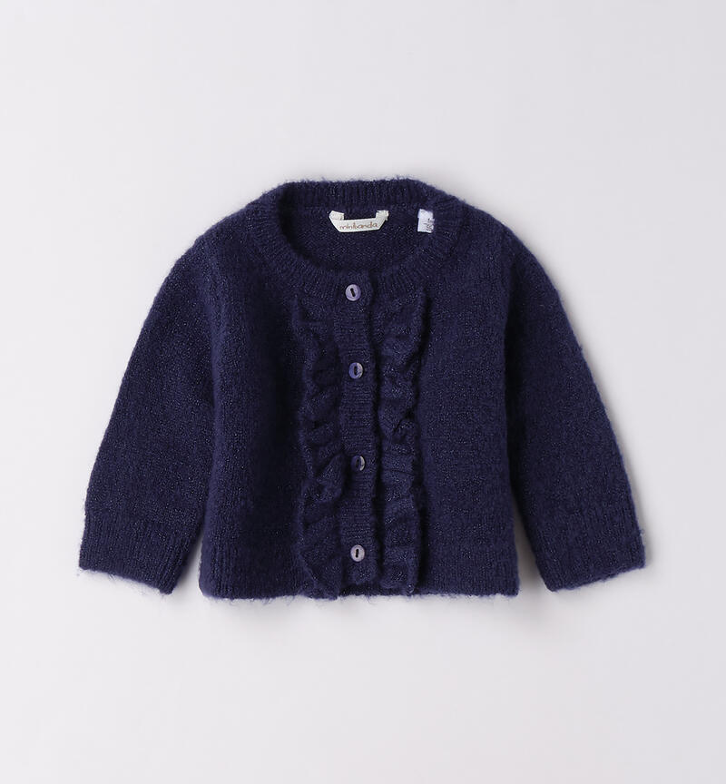 Newborn girl cardigan NAVY-3547