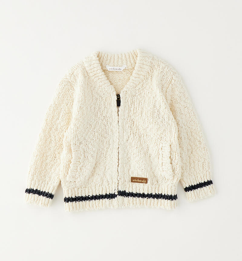 Cardigan da neonato BEIGE-0151