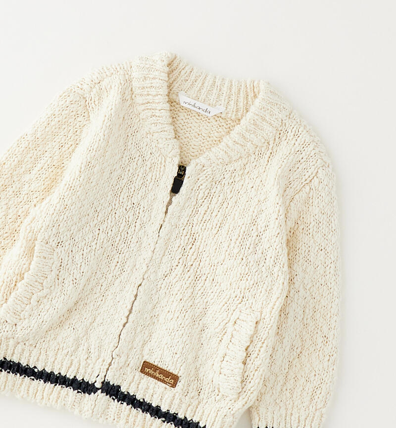 Cardigan da neonato BEIGE-0151
