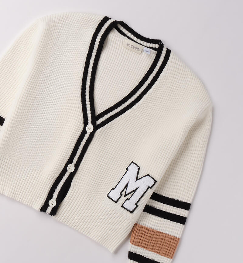 Cardigan da ragazza PANNA-0112