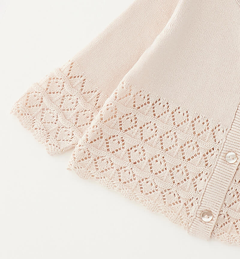 Minibanda baby cardigan CRYSTAL GRAY-2911