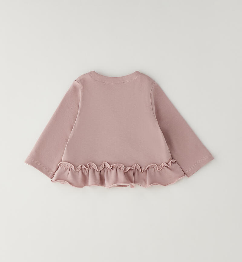 Cardigan neonata Minibanda LIGHT PINK-2921