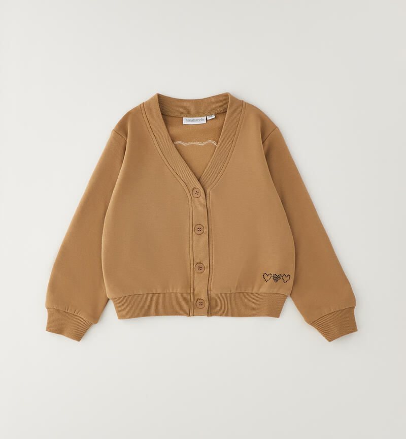 Cardigan per bambina BISCOTTO-0946
