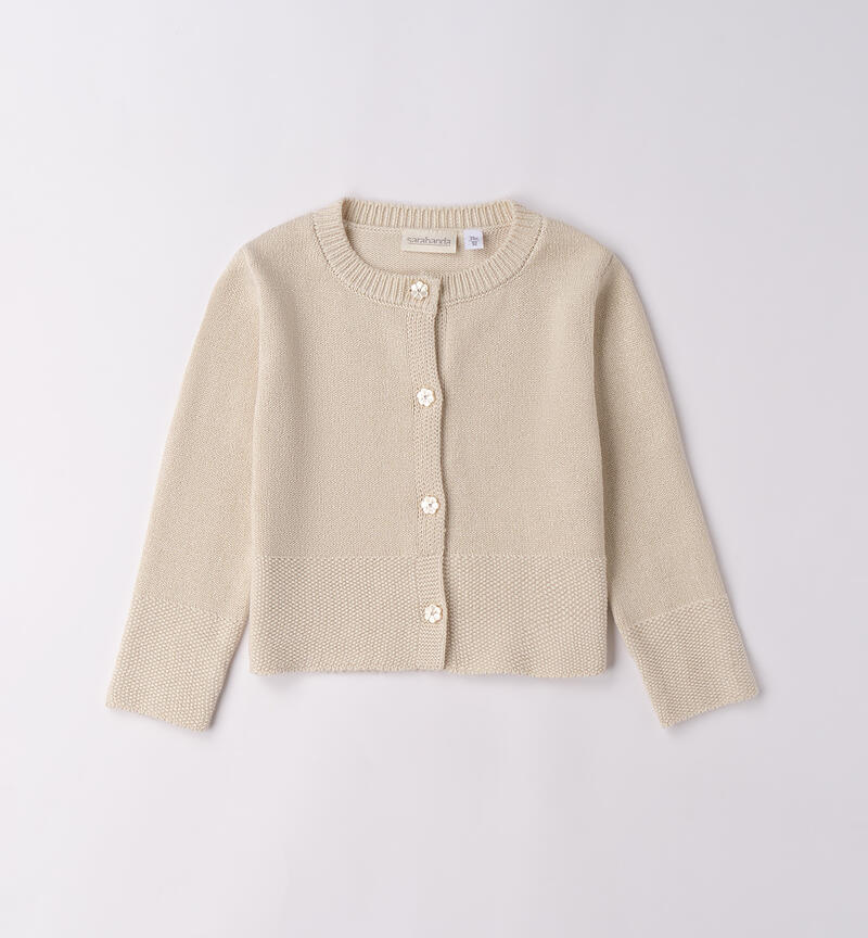 Cardigan per bambina CREMA-0921