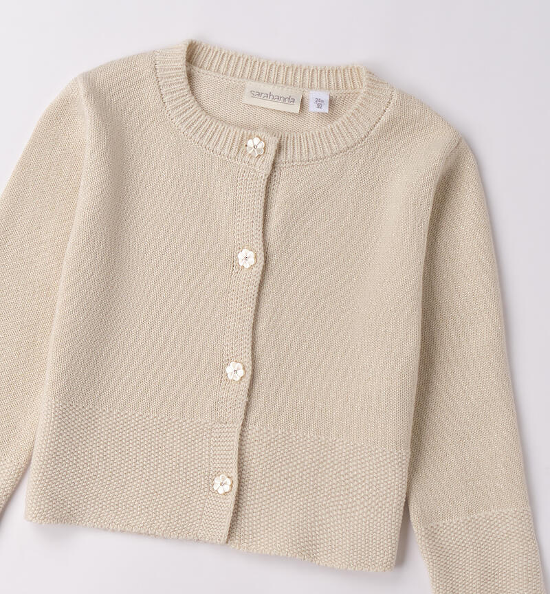 Cardigan per bambina CREMA-0921