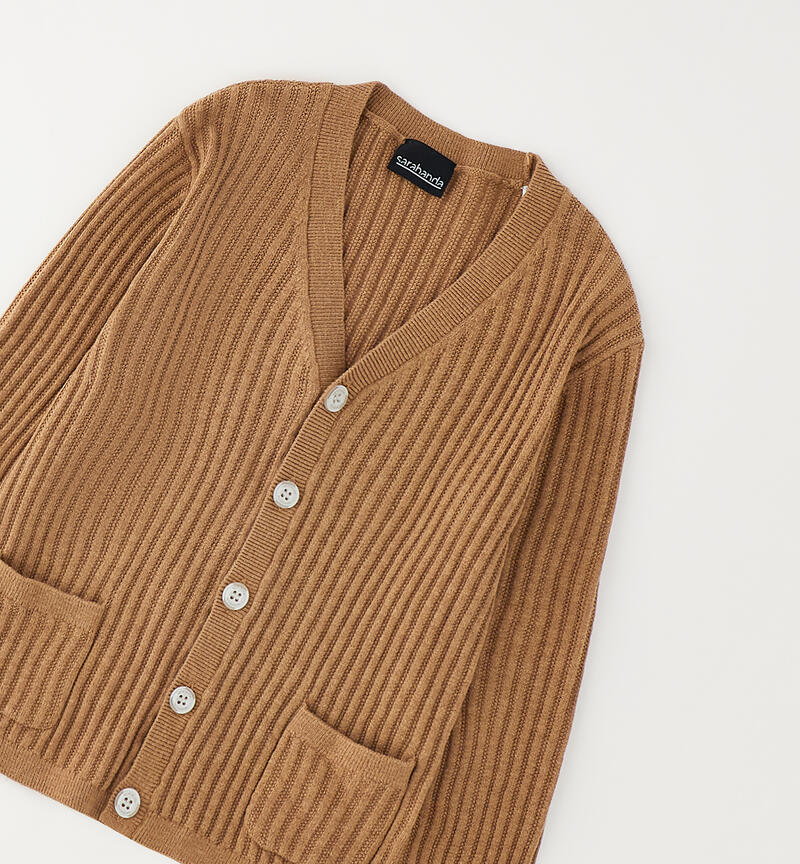 Cardigan per bambino BEIGE-0729