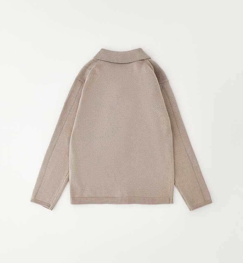 Sarabanda Children's Cardigan BEIGE SCURO-0445