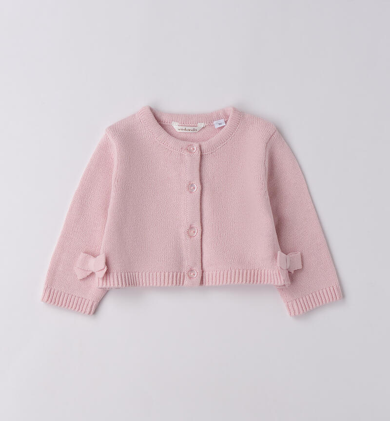 Girl¿s cardigan PINK-2714