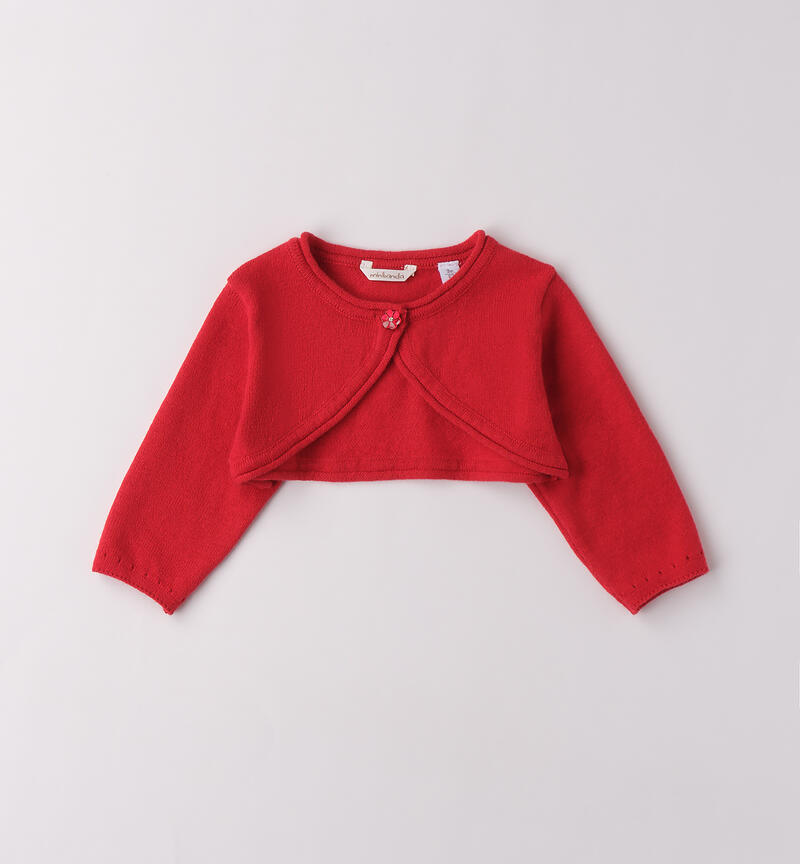 Baby girl cardigan ROSSO-2253