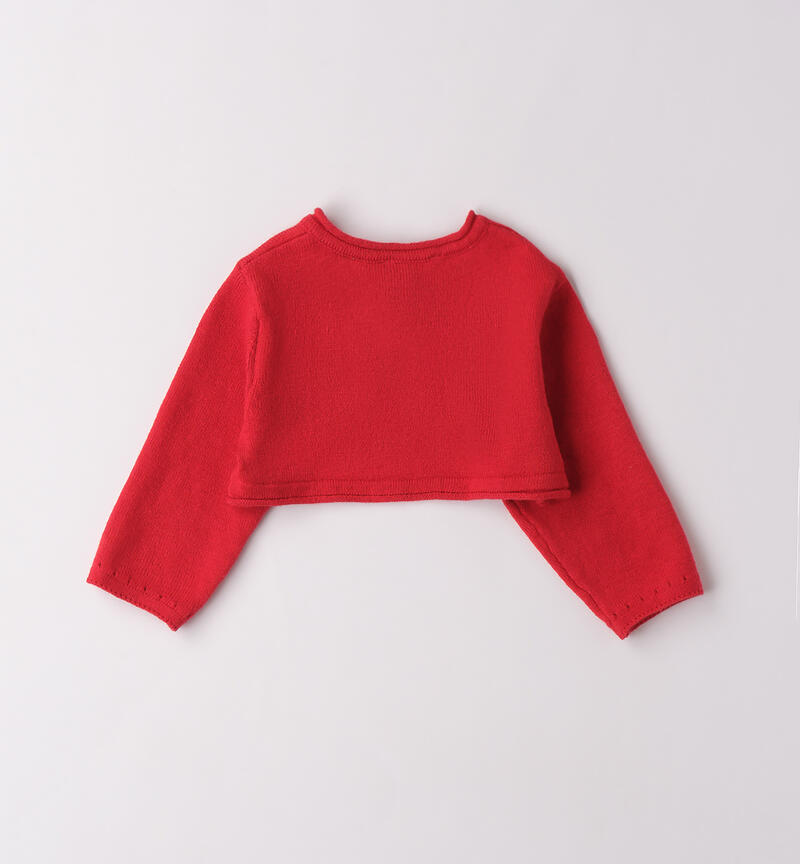 Baby girl cardigan ROSSO-2253