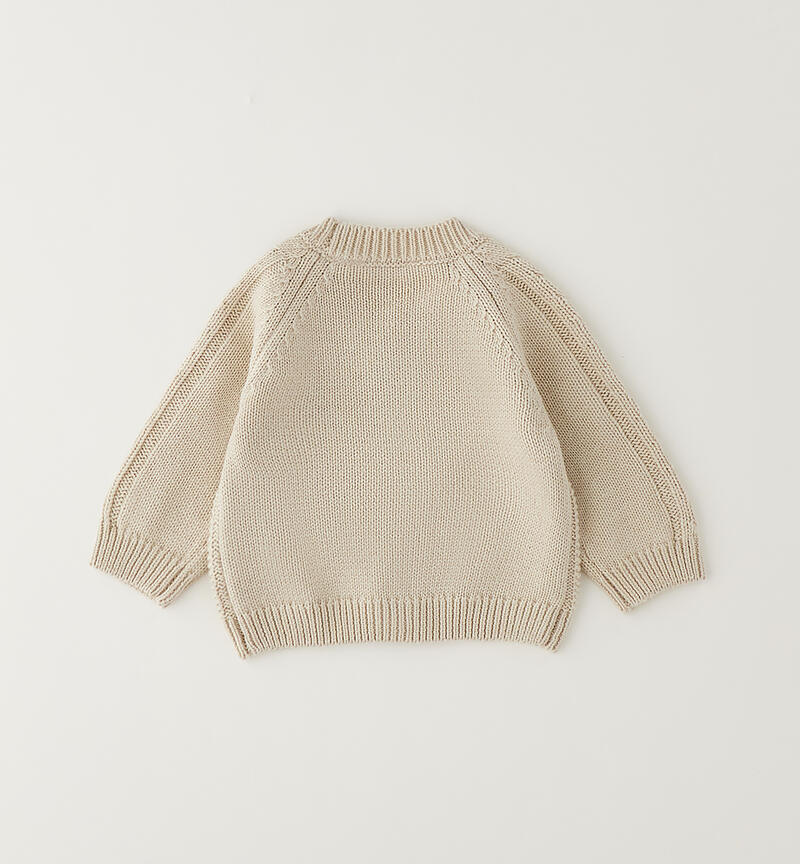 Cardigan per neonato BEIGE-0421