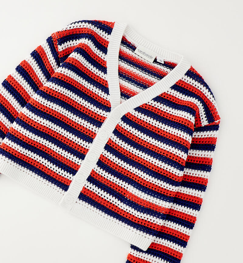 Sarabanda Cardigan for Girls CORALLO-2232
