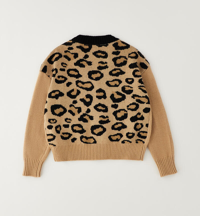 Cardigan Sarabanda per bambina BEIGE-0734