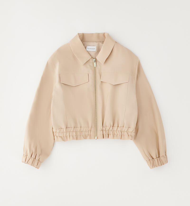 Chiodo Sarabanda ragazza BEIGE-0941