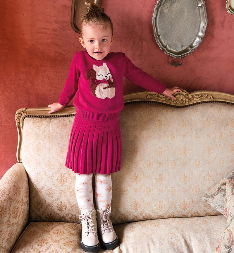 Collant da bambina BEIGE-0916