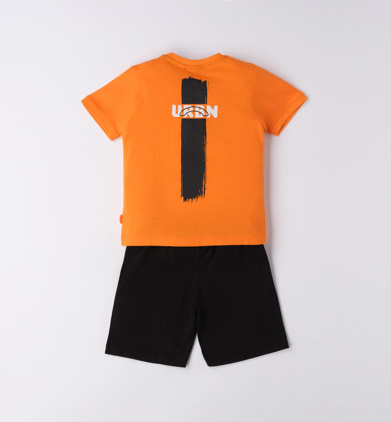Comodo completo bambino da 9 mesi a 8 anni Sarabanda ARANCIO-1844