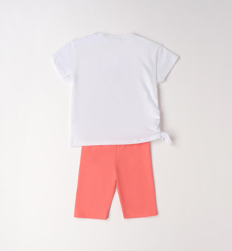 Completino bambina 2 pezzi CORALLO-2143