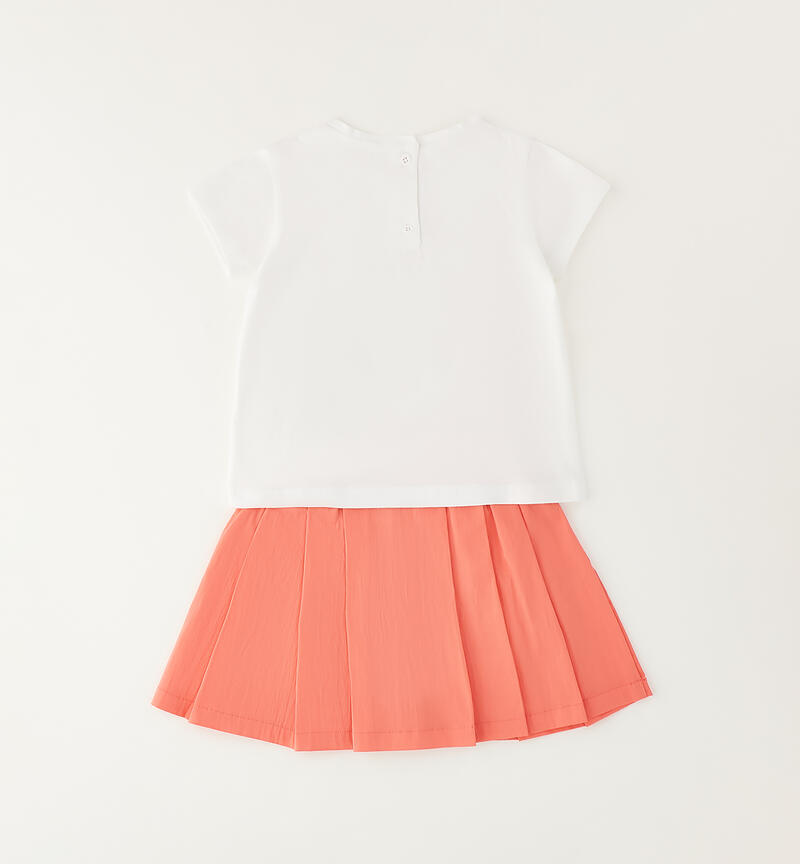 Completino bambina estivo CORALLO-2143