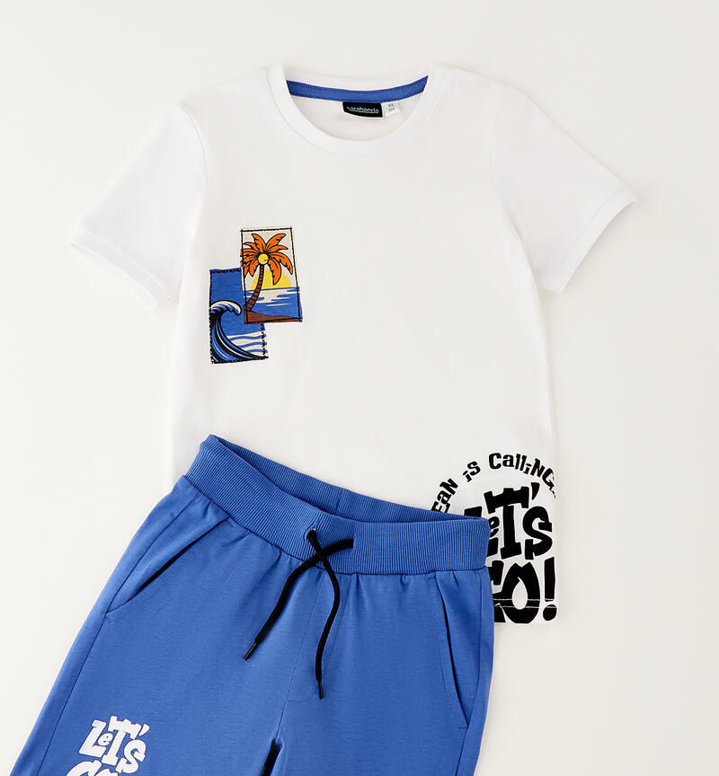 100% cotton baby set BIANCO-0113