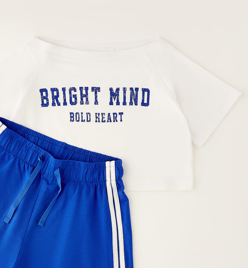 Completino sportivo ragazza BIANCO-0113