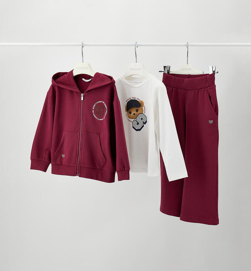 Completo 3 pezzi bambina PRUGNA-2656