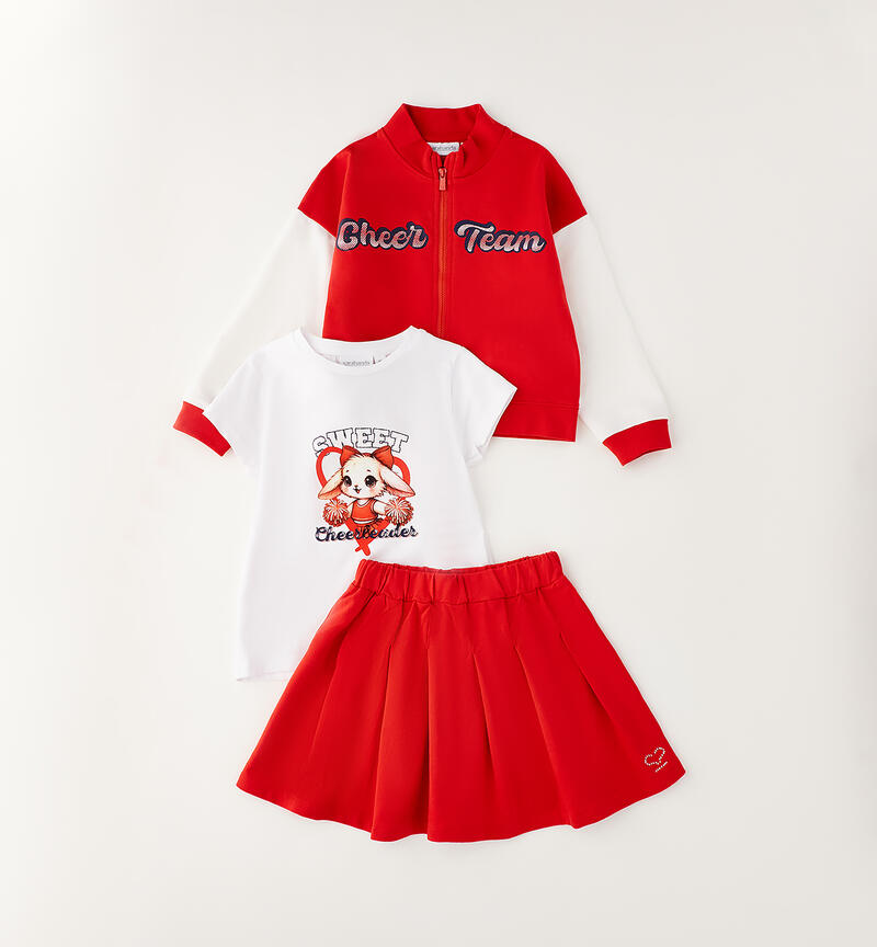 3-piece set for girls ROSSO-2236